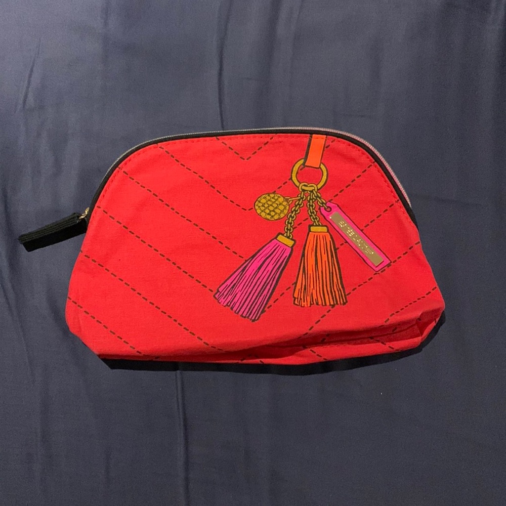 NWOT Estée Lauder Red Makeup Bag